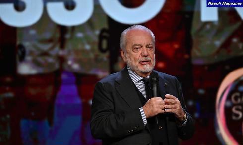 TMW Napoli De Laurentiis Inedito Sposa La Linea Conte Profilo Basso