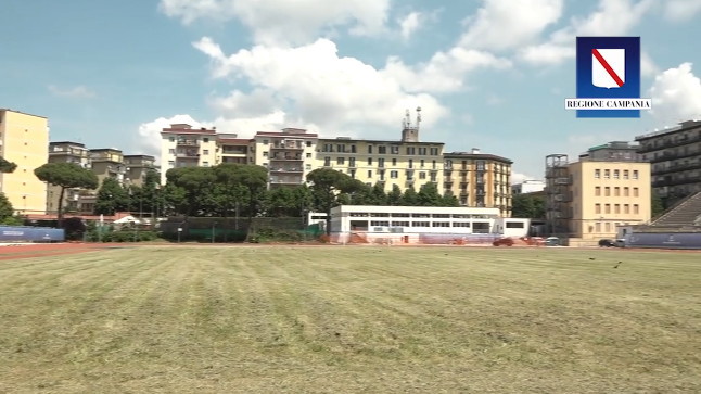 VIDEO Riapre Al Pubblico Lo Stadio Collana De Luca Intervento