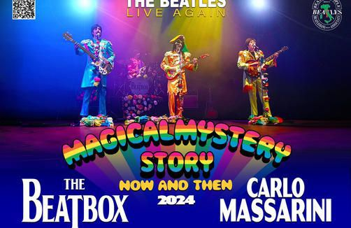 SPETTACOLI - Il mito dei Beatles rivive a Napoli: The Beatbox e Carlo  Massarini al teatro Acacia il 9 maggio con Magical Mistery Story “Now and  Then”