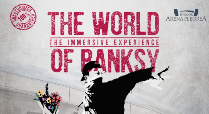 MOSTRA - "The World of Banksy – The Immersive Experience", all'Arena  Flegrea Indoor dall'11 ottobre 2024 al 4 maggio 2025
